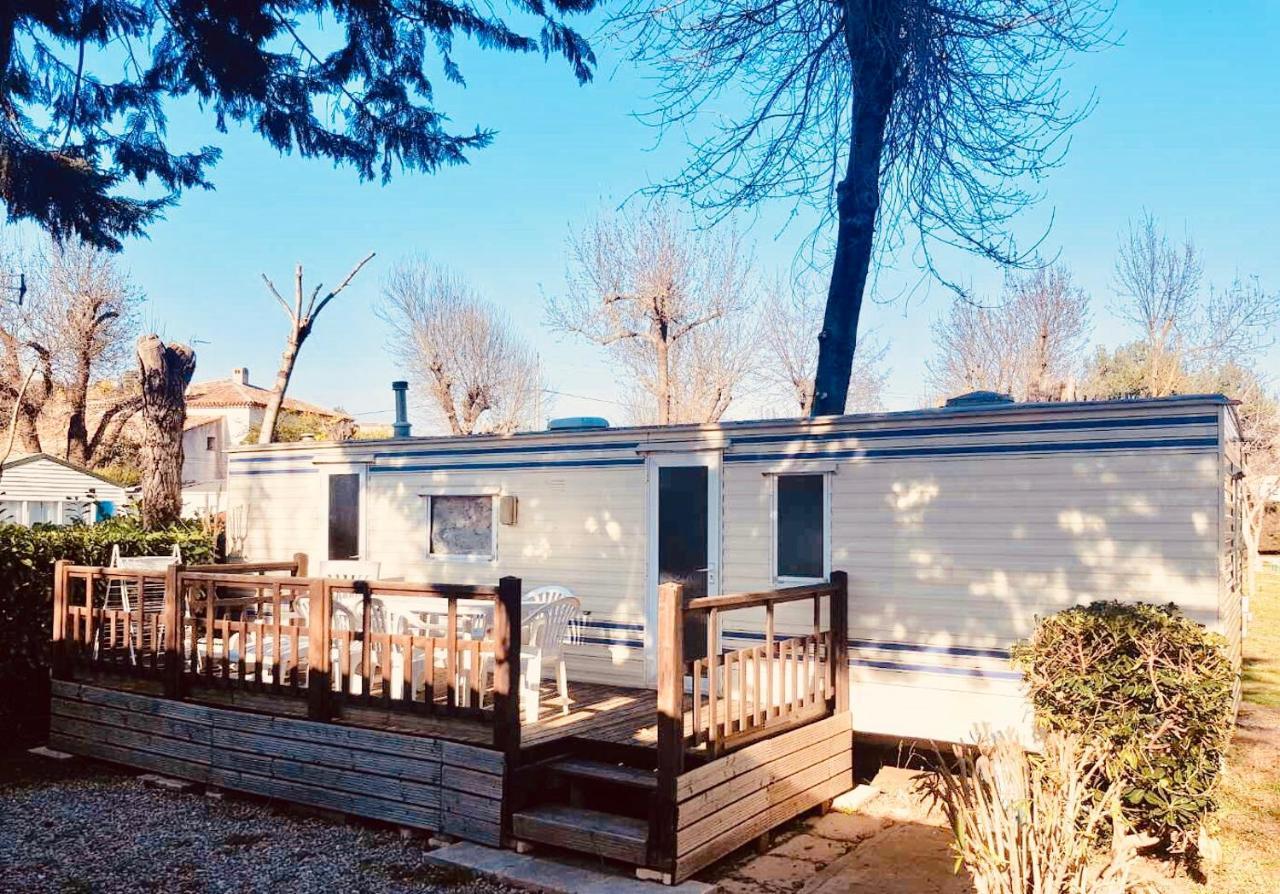 Camping Les Mimosas Hotel Pégomas Exterior foto